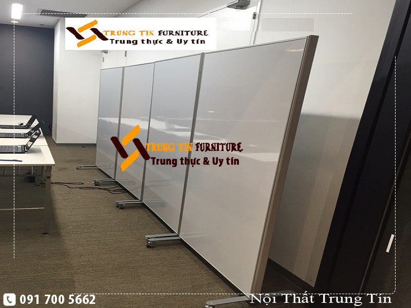 Vách di động có bánh xe - Vách ngăn văn phòng di động